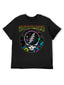 Grateful Dead Psychedelic Skull Lightning Graphic T-Shirt