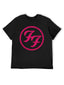 Foo Fighters Pink Circle Logo Graphic T-Shirt