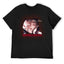 Hauntingly Beautiful Two Faces Graphic White T-Shirt