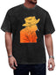 Gorillaz Orange Fedora Character Graphic T-Shirt