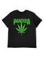 Pantera Green Leaf Logo Graphic T-Shirt