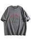 Safe Sex Graphic Washed T-Shirt
