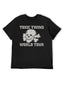 Toxic Twins Skull Crossbones World Tour Graphic T-Shirt