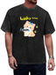 Lucky Cat Cartoon Vintage Washed T-Shirt