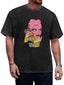 Money Talks Mask Graphic Vintage Washed T-Shirt