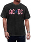 Vintage Washed AC/DC American Flag Graphic T-Shirt