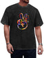 Out of Line Peace Hand Graphic Washed T-Shirt