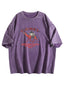 Camel Cup Graphic Washed T-Shirt