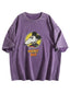 Mickey Rat Graphic Washed T-Shirt