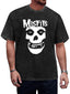 Misfits White Fiend Skull Logo Graphic T-Shirt