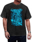 Vintage Washed Converging From the Grave Skeleton Graphic T-Shirt