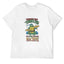 Teenage Mutant Ninja Turtles Pizza Machine Graphic White T-Shirt