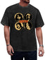 Vintage Washed Led Zeppelin Band Portrait Graphic T-Shirt