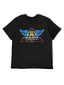 Aerosmith Blue Winged Triangle Emblem Vintage T-Shirt