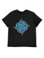 KISS Blue Mirror Lightning Graphic T-Shirt
