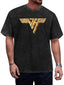 Vintage Washed Van Halen Gold Wing Logo Graphic T-Shirt