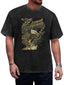 Vintage Washed Lynyrd Skynyrd Eagle Guitar Graphic T-Shirt