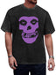 Vintage Washed Misfits Purple Skull Graphic T-Shirt