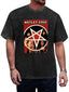 Vintage Washed Mötley Crüe Pentagram Band Portrait Graphic T-Shirt