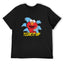 Tear It Up Cartoon Character Graphic Black T-Shirt