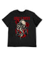 Guns N’ Roses Skull Guitar Rose Graphic T-Shirt