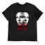 Help Me Distorted Face Graphic Black T-Shirt