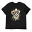Meowdy Cowboy Cat Graphic Black T-Shirt