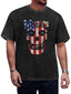 Misfits American Flag Fiend Skull Graphic T-Shirt