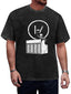 Vintage Washed Twenty One Pilots Skeleton Piano Graphic T-Shirt