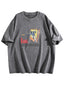 HK Military Graphic Washed T-Shirt