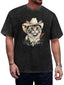 Meowdy Cowboy Cat Vintage Washed T-Shirt