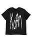 Korn White Logo Graphic T-Shirt