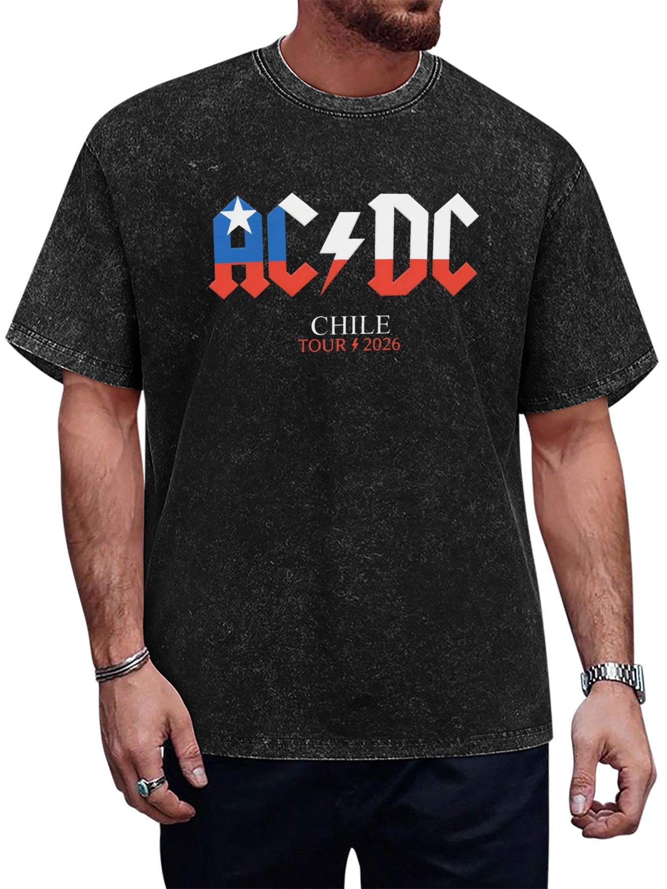 AC/DC Chile Tour 2026 Graphic T-Shirt Main image