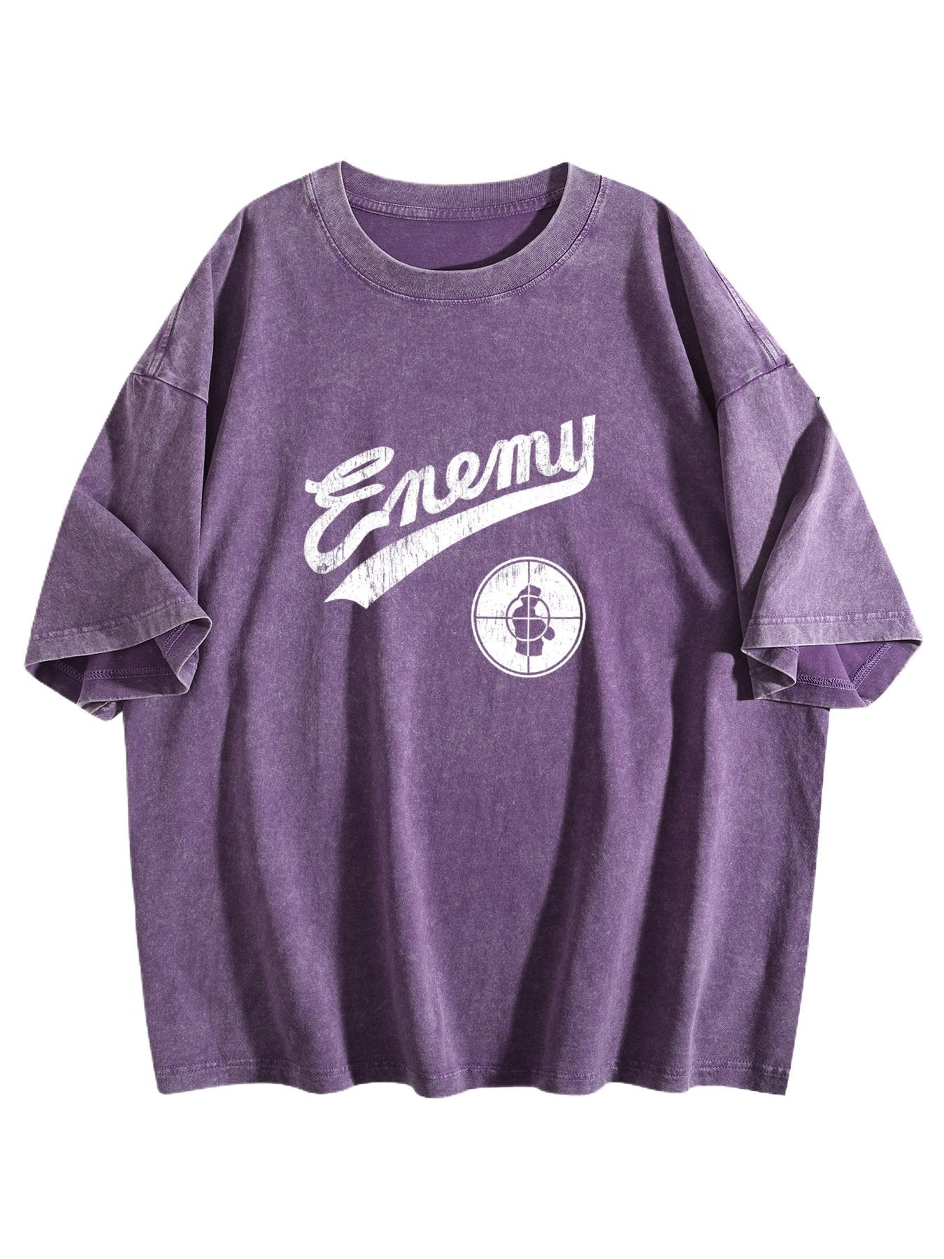 Enemy Target Logo Graphic Washed T-Shirt