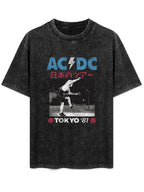 Vintage AC/DC Japan Tour Tokyo '81 Graphic T-Shirt