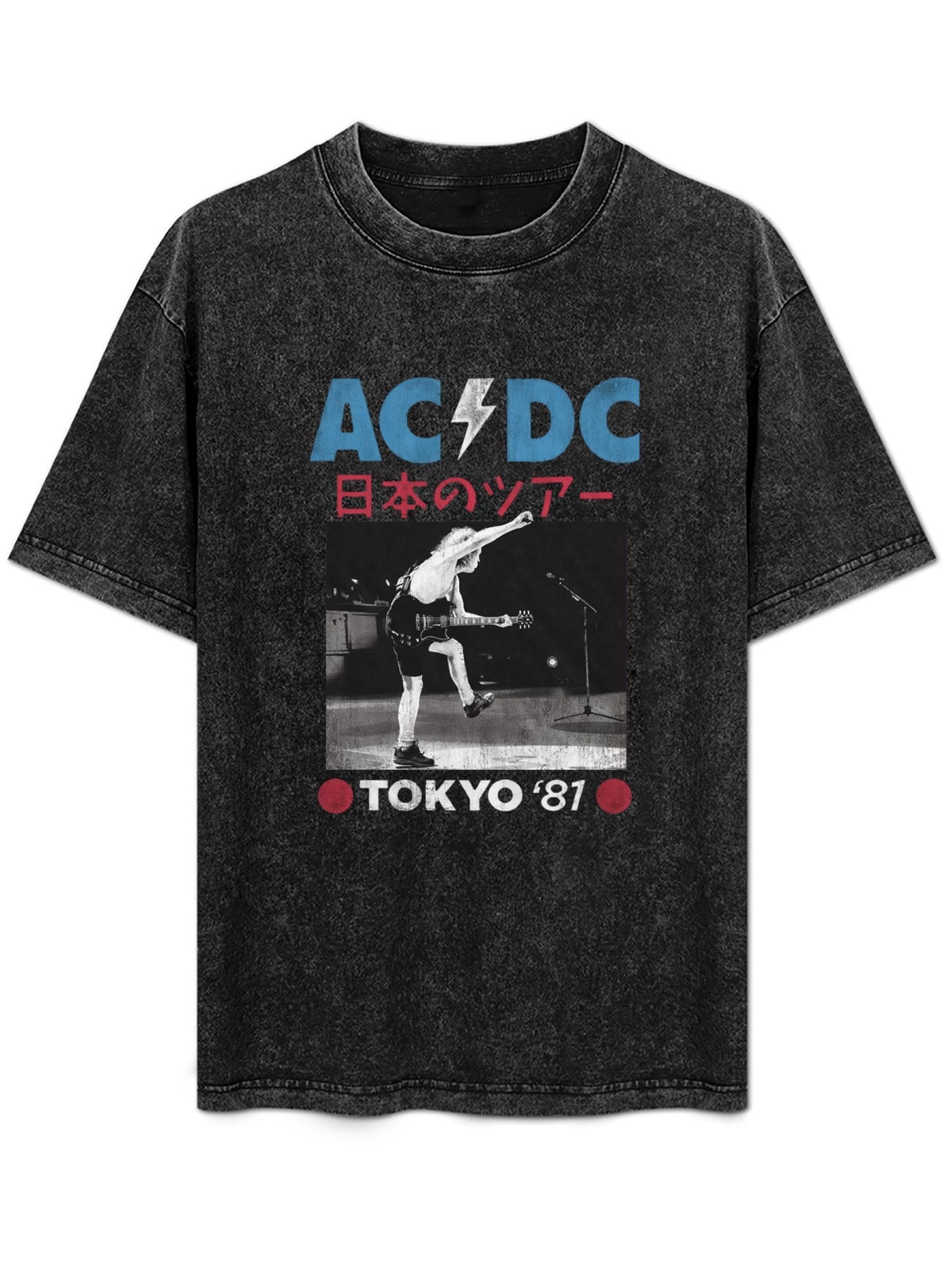 Vintage AC/DC Japan Tour Tokyo '81 Graphic T-Shirt