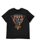 KISS End Of The Road World Tour Triangle Graphic T-Shirt