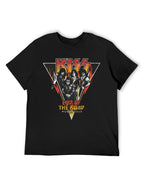 KISS End Of The Road World Tour Triangle Graphic T-Shirt