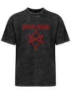 Dream Widow Red Occult Star Graphic T-Shirt
