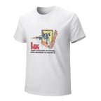 HK Military Graphic White T-Shirt