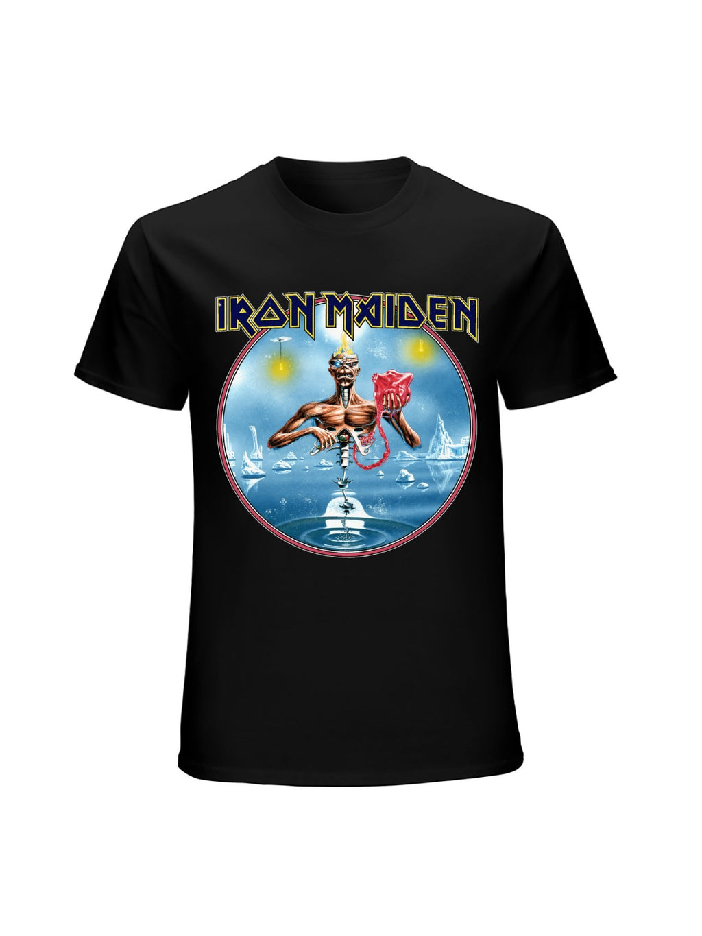 Iron Maiden Ice World Eddie Graphic T-Shirt
