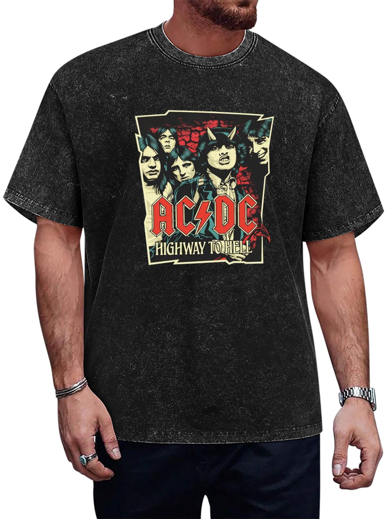 AC/DC Highway to Hell Band Portrait T-Shirt Main image