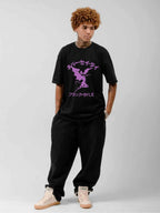 Black Sabbath Purple Winged Demon Japanese Graphic T-Shirt