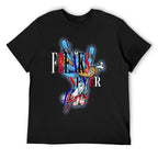 Friends Never Lose Graphic Black T-Shirt