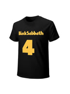 Black Sabbath Vol 4 Minimalist Album Graphic T-Shirt