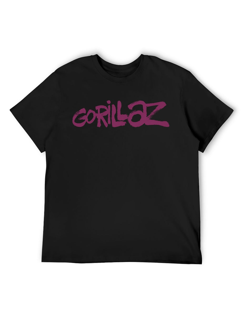 Gorillaz Purple Logo Graphic T-Shirt