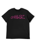 Gorillaz Purple Logo Graphic T-Shirt