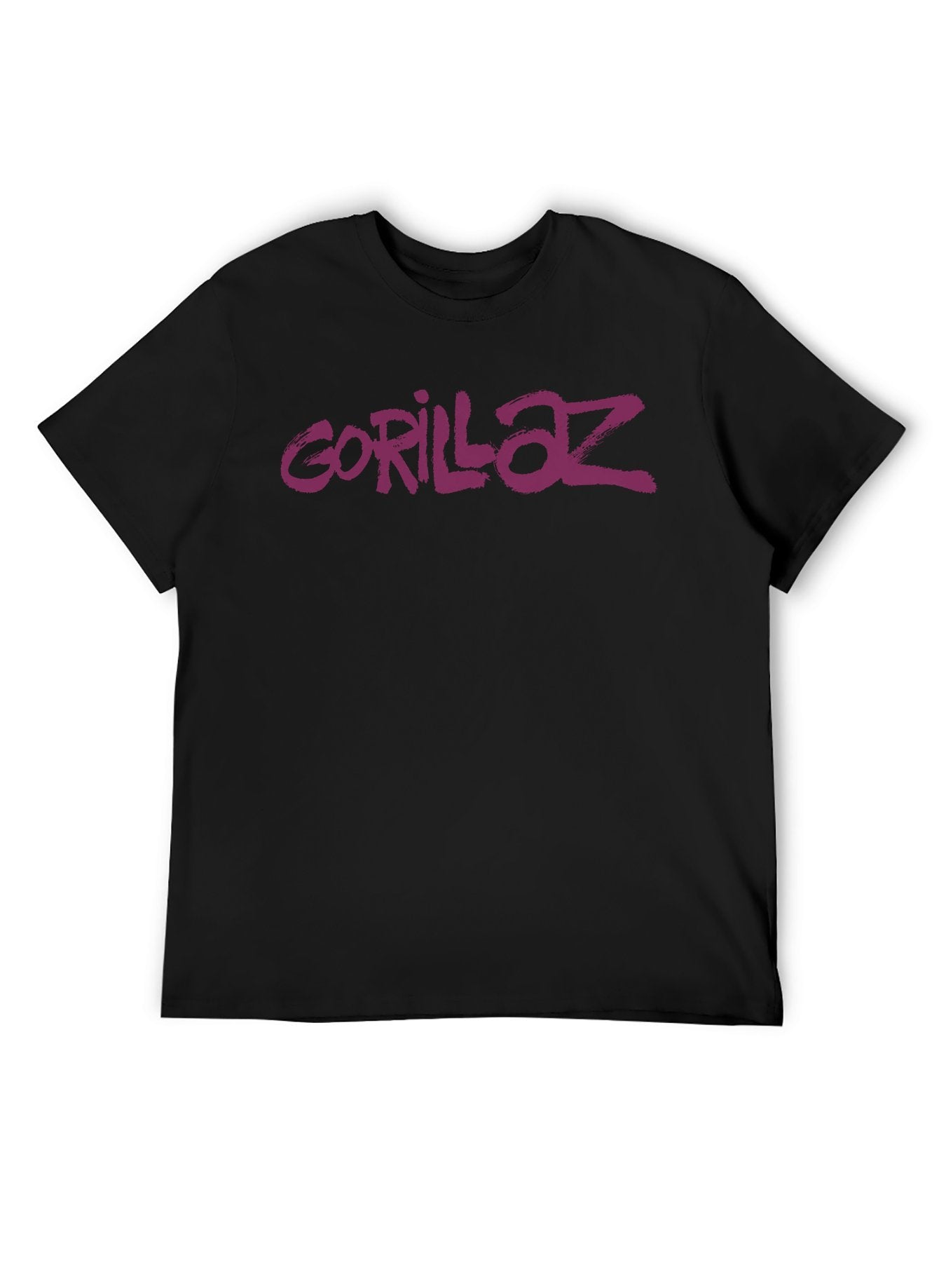 Gorillaz Purple Logo Graphic T-Shirt