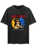 Guns N’ Roses Use Your Illusion Pin-Up Graphic T-Shirt