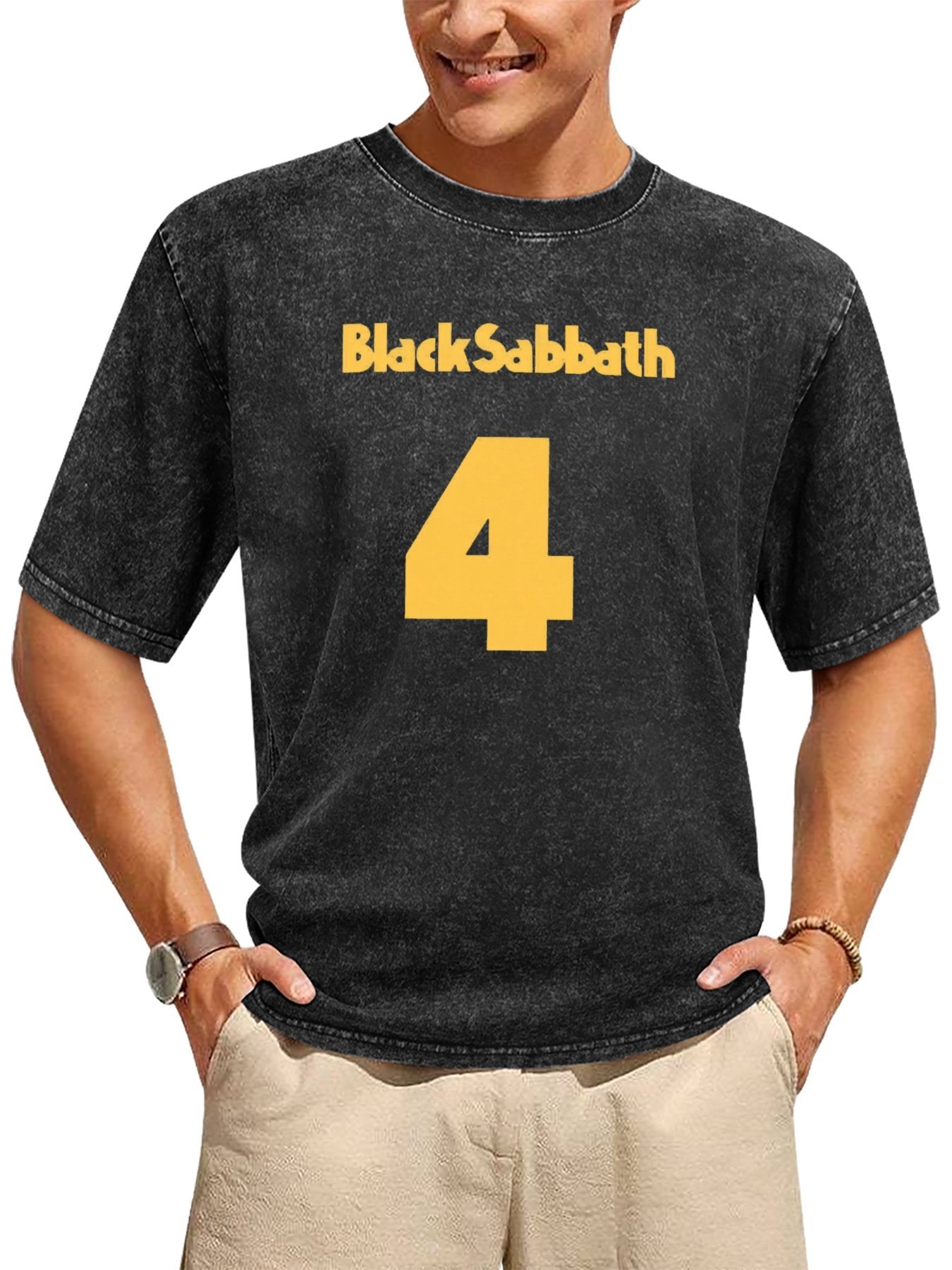 Black Sabbath Vol. 4 Logo Graphic T-Shirt Secondary image